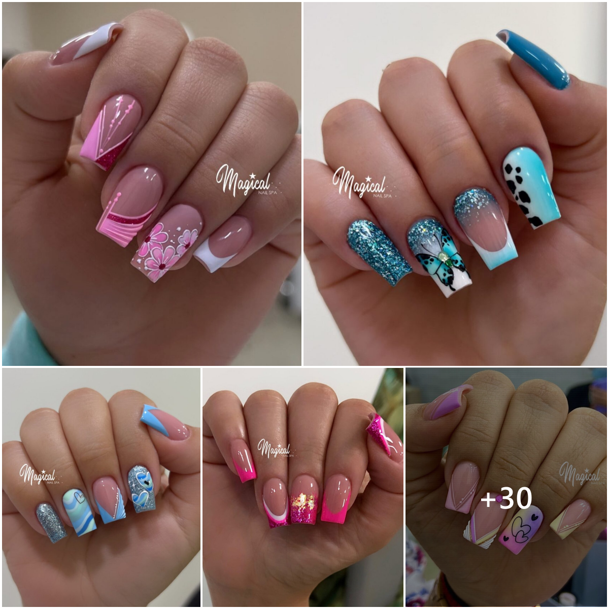 30 Ideas de Uñas Cortas Increíblemente Adorables para Lucir con Estilo